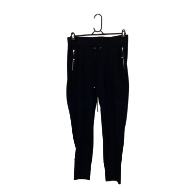 Womens Rafaello Rossi Size 10 Track Pants Navy Blue / Silver 