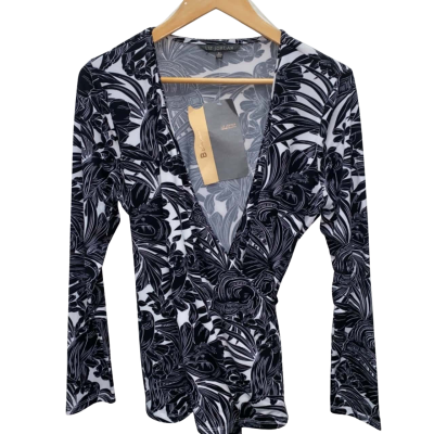 Liz Jordan Tie Knit Top 
