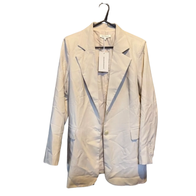 Bronzesnake Womens  Size 8 Blazer Beige 