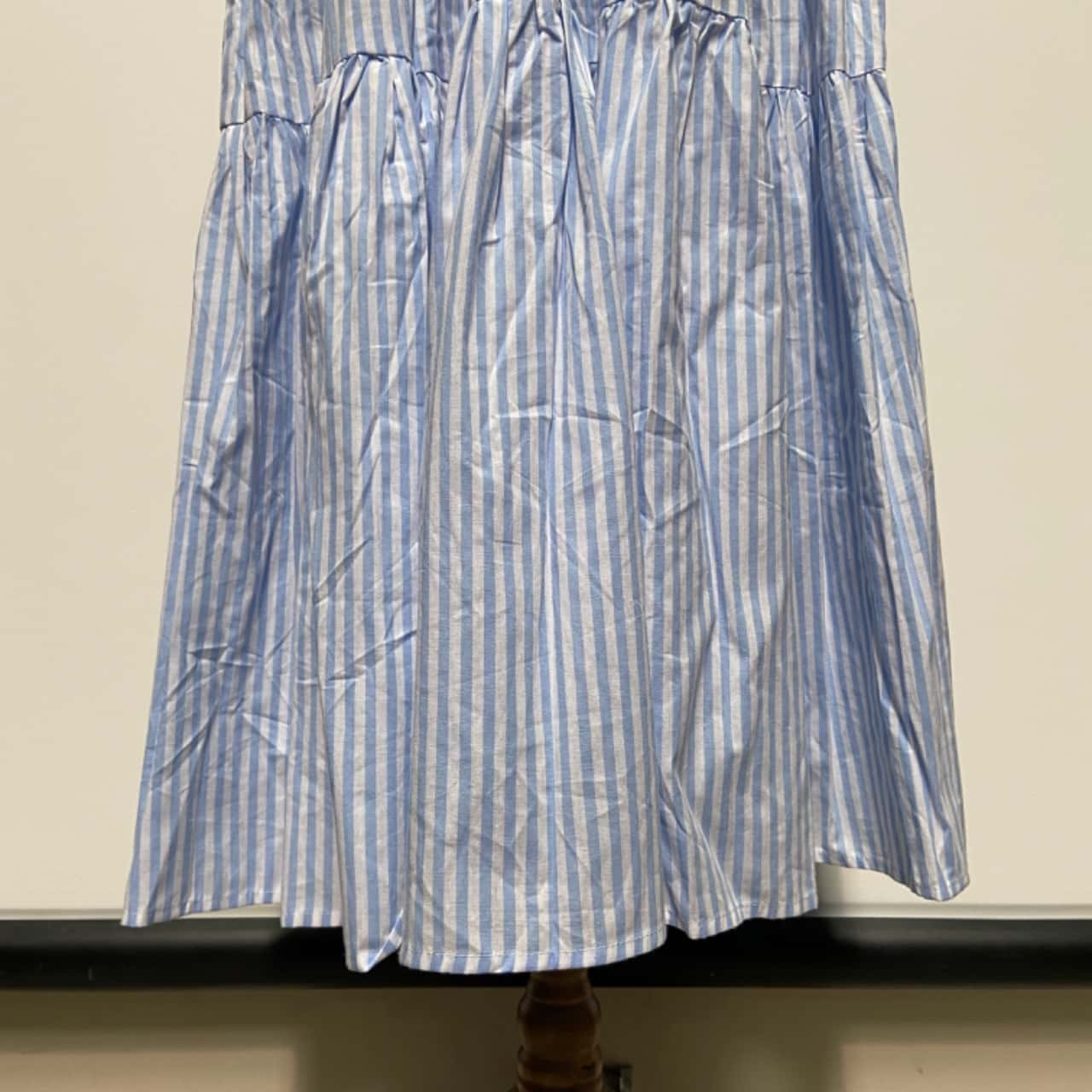 Blue/ Striped Sleeveless Maxi Dress BNWT