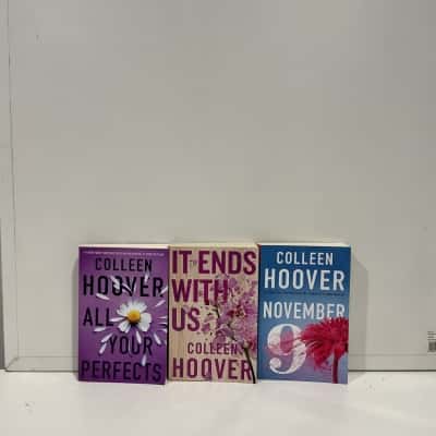 Colleen Hoover books set of 3 