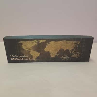 Dolin Youpin 1502 World Map Series Steampunk Feather Ink Pen Set
