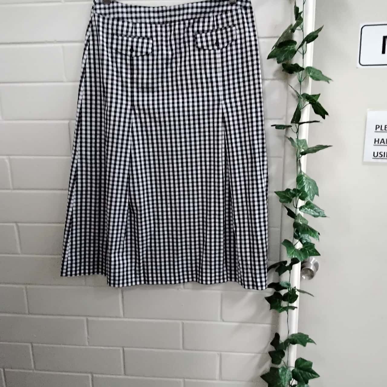 white skirt size 12