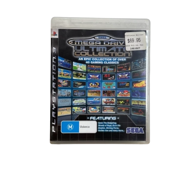 Playstation 3 Mega Drive Ultimate Collection Game