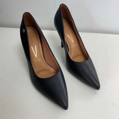 Vizzano Black High Heels Shoes  Size 8