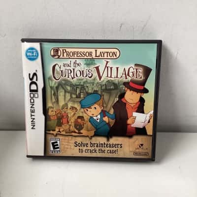 Nintendo DS  Professor Layton and the curious village 