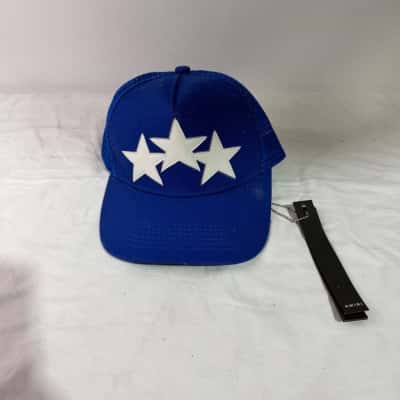 AMIRI Mens Cap Black  / Blue / White 