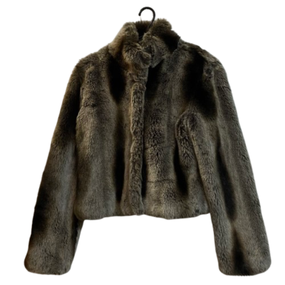 Wayne Cooper Fur Coat Size 12