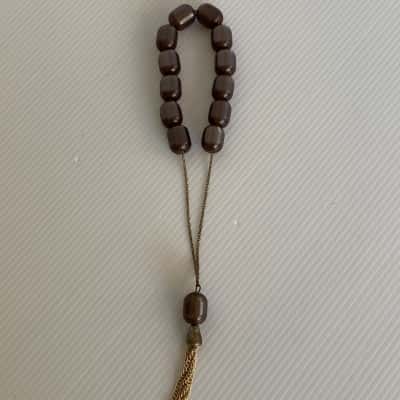 Greek Komboloi (Worry Beads) with Pearlized Finish