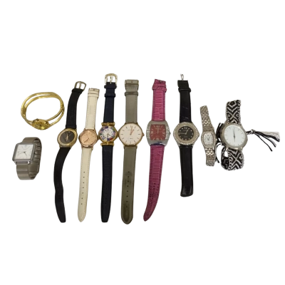  Womens Mixed Watch Lot UNTESTED