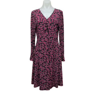 Leona Edmiston Womens Size 12 Midi Dress Floral / Multicoloured / Pattern 