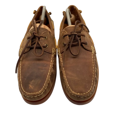 Ralph Lauren Polo Leather Boat Shoes