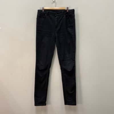 Saba Mens  Size 30 Slim fit Pants Black  