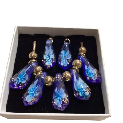 Womens Earrings / Necklace Blue 