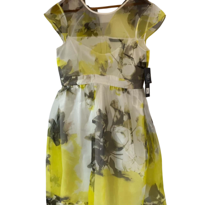 Stella Womens  Size 12 Floral Dress Multicoloured / Yellow RRP 179