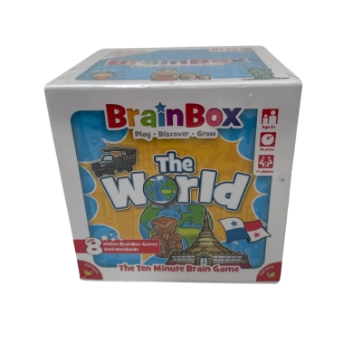 Brain box new family game age is 8+ any number of players