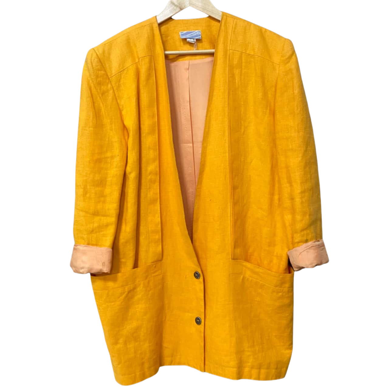 Retro Harry Who Linen Jacket Size 10(s)