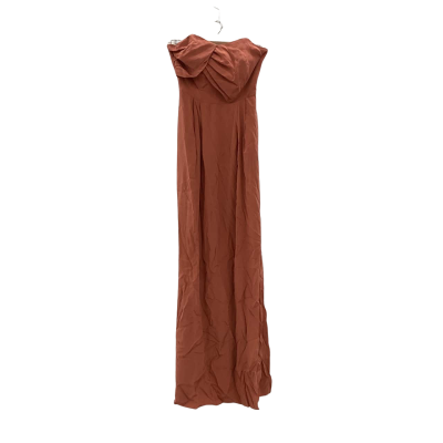 Zimmermann Womens  Size 0 Formal Dress Coral with Draped Bodice 