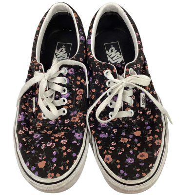 Vans Unisex  Size M10.5US /W9US Sneakers Black / Floral 