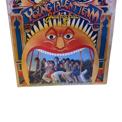 Johnny Young and the Young Talent Team Just For Fun Vinyl Record 