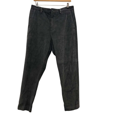 Zara Womens  Size EUR 42 Corduroy Pants Grey 