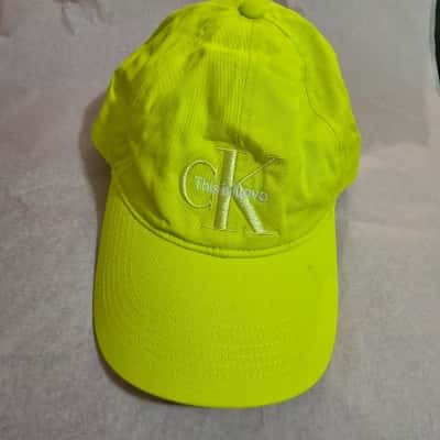 Calvin Klein Mens  Size One Size Cap Yellow 