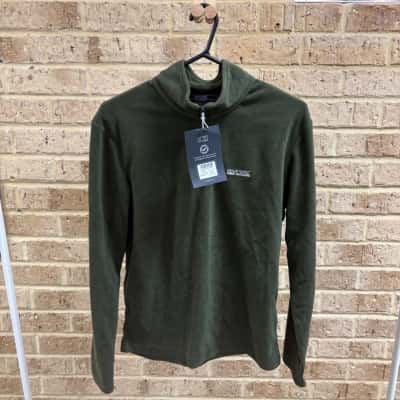 Regatta Mens Thompson fleece dark khaki Size S 