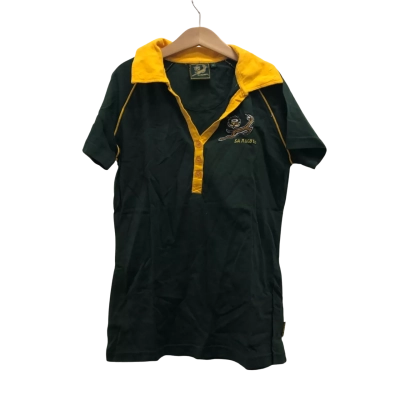 SA Rugby Kids  Size M Sport Top Green 