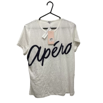 Apero Short Sleeve Top White (Large)