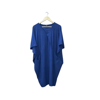 COS Euro Size M Short Sleeve Dress Navy Blue 