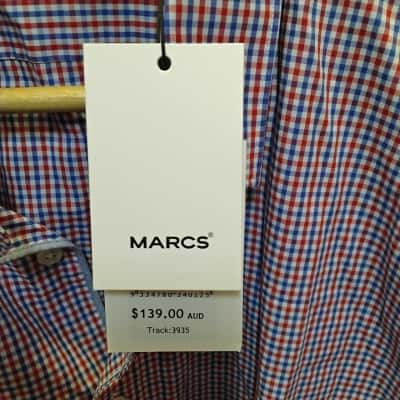 Marcs Mens  Size L Business Shirt Multicoloured 