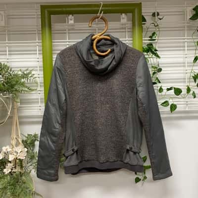 Nu Denmark Womens  Size M Crew Neck Jumper Grey 