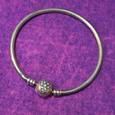 Pandora Womens Bangle Silver ALE 925