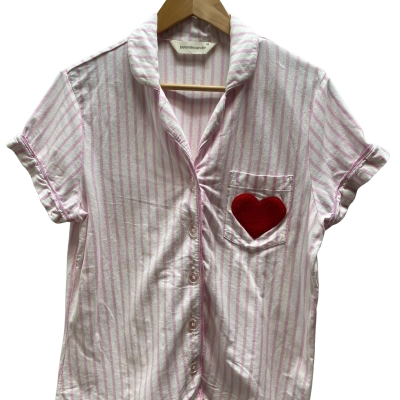 Peter Alexander Womens  Size M Pink PJ Top