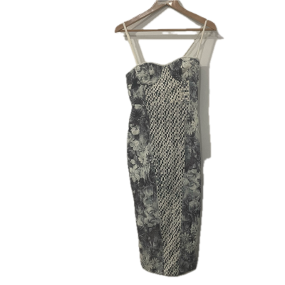 Manning Cartell Womens dress Size 8 Black  / Blue / Grey / Multicoloured / White 