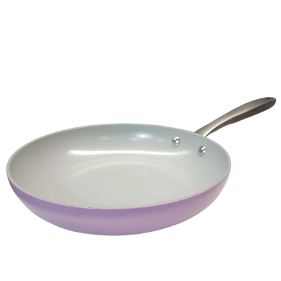 Crumble Cookware Non-stick Ceramic Fry Pan (Purple)