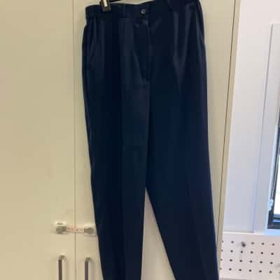SAN Womens  Size 11 Casual Pants Blue 
