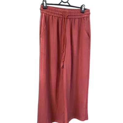  Halara  Size S Wide Leg Pants Rust 