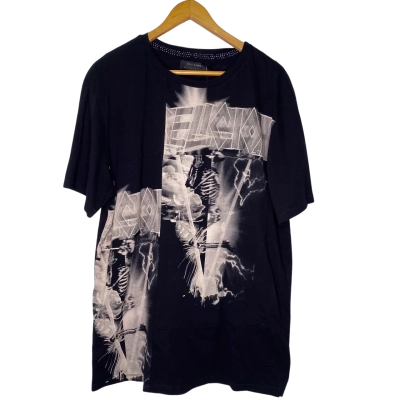  Religion Mens  Size XXL Short Sleeve T-shirt Black  / Grey 