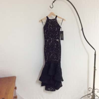 Bronx & Banco Women’s Size 6 Formal Black Lace Dress