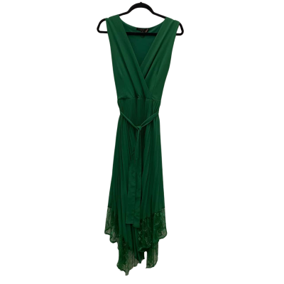 BNWT Caroline Morgan Womens Size 12 Green Cocktail/ Sleeveless Dress $89.99