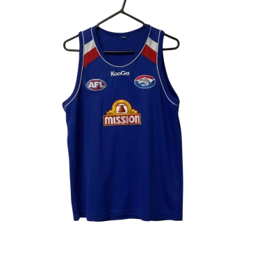 Mens KooGa  Size L Blue / Red / White Jersey