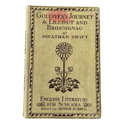 Gulliver’s Journey To Lilliput And Brobdignag by Jonathon Swift 1928 Edited Hardback Edition