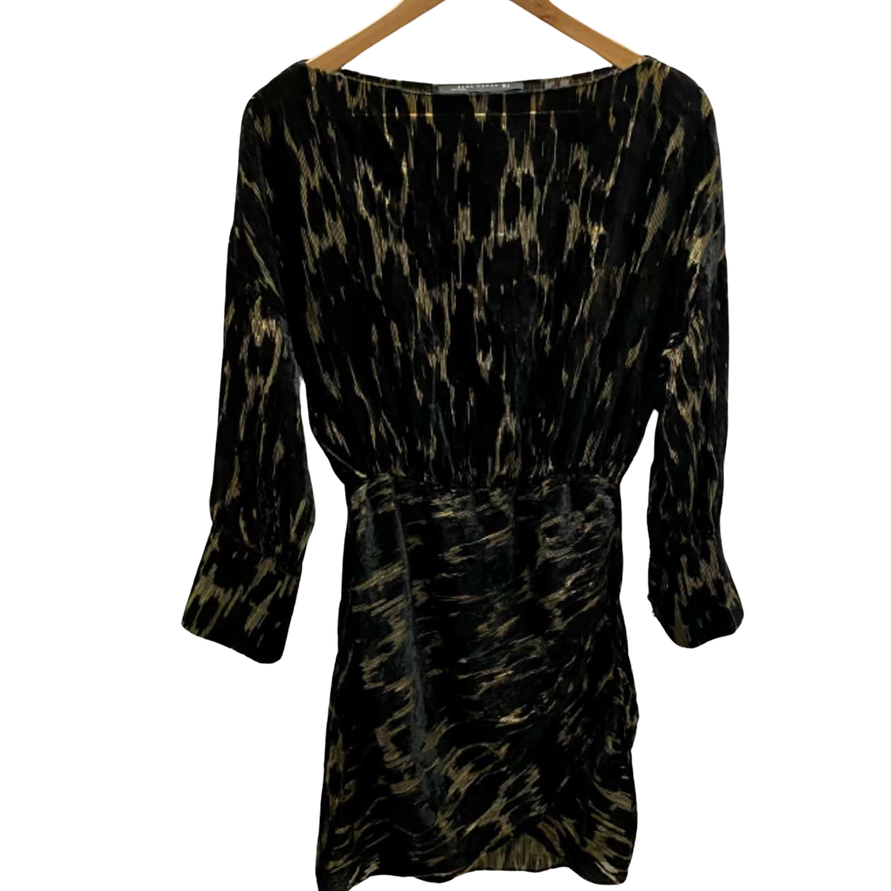 Zara Size EUR5 Black / Gold Dress(s)