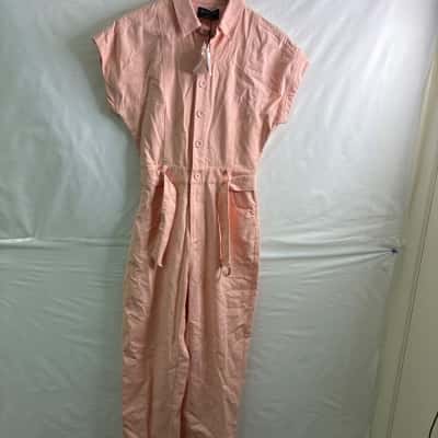 Minkpink Womens Jumpsuit Size XS Peach / Pink  