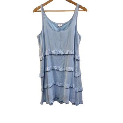 BNWT Leoni Womens  Size M Blue Carmen Dress