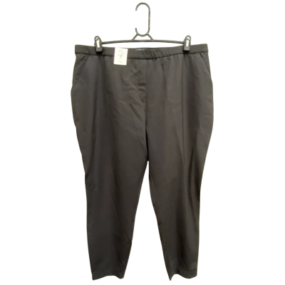 Jacqui-E Womens  Size 18+ Ankle Length Pants Black  