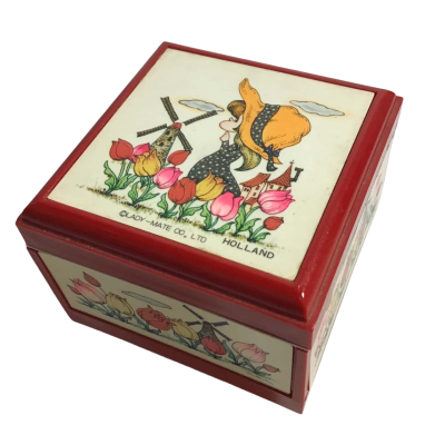 Lady-Mate Co. Ltd Holland Jewellery Music Box(s) - Used Very Good