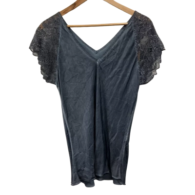 Harmonie Womens  Size One Size Sleeveless Top Blue