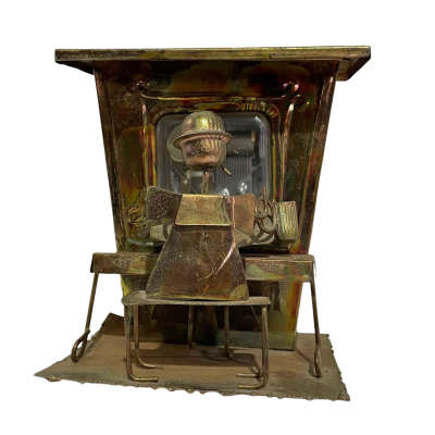 Metal/Tin Music Box.